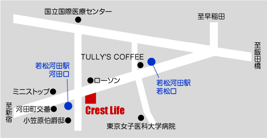 株式会社 クレストライフ地図